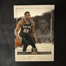 Panini 2017-18 Impeccable Rudy Gay San Antonio Spurs 68/99