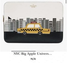 kate spade NYC Big Apple Taxi Skyline Laptop Sleeve 15