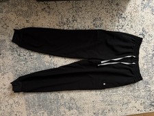 Figs High Waisted Uman Relaxed Jogger Scrub Pants Black Size Medium