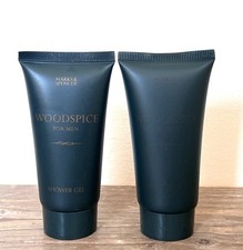 M&S Woodspice Shave Cream + Shower Gel Body Wash 50ml Marks Spencer Discontinued