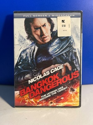 Bangkok Dangerous (DVD) w/Nicolas Cage .Full/Widescreen  .. .BRAND NEW & SEALED!