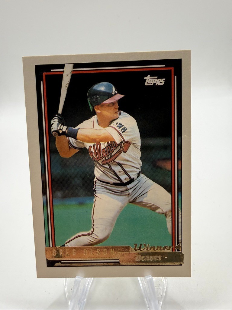 1992 TOPPS GOLD BASEBALL YOU PICK #1 - #249 - COMPLETE YOUR SET TODAY