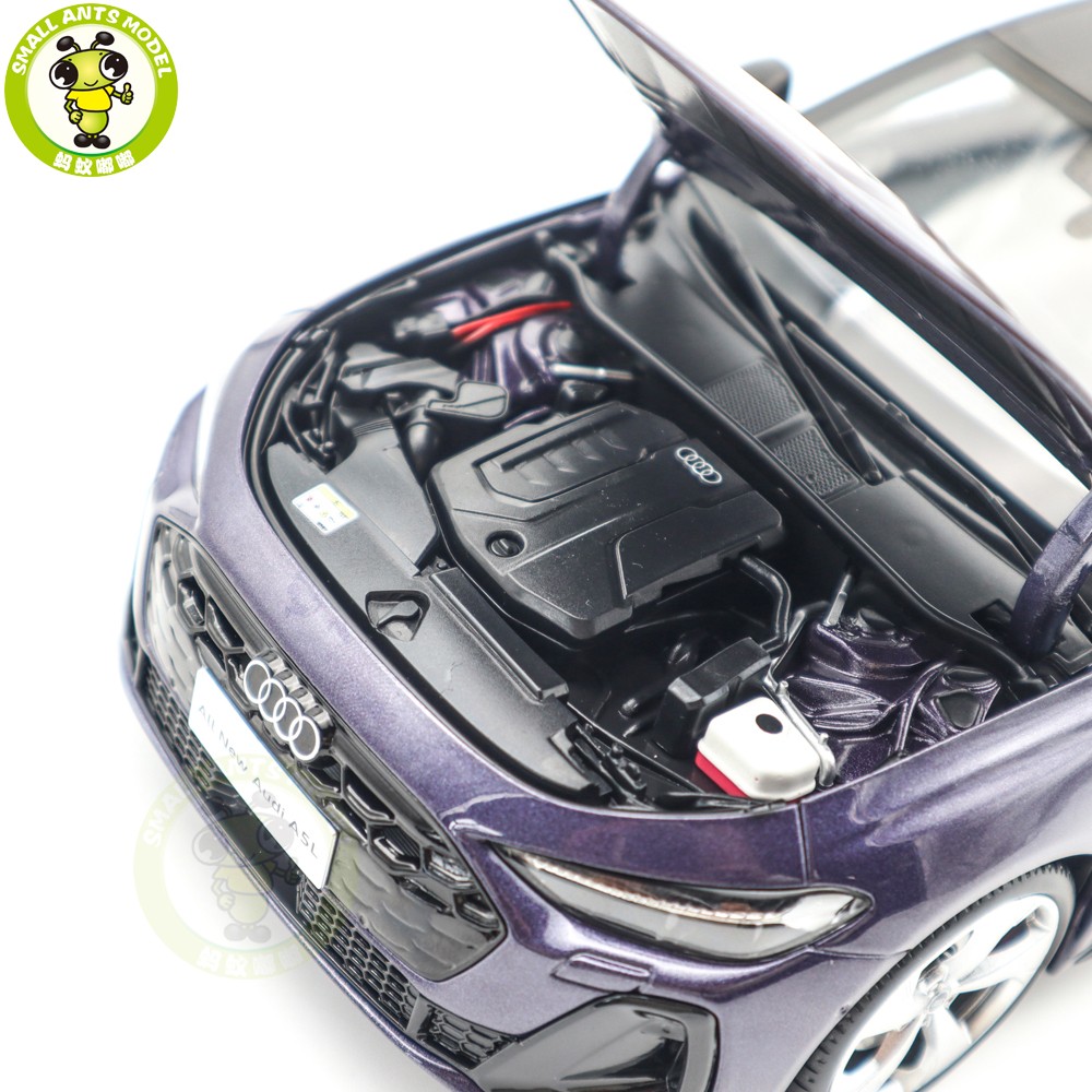 1/18 Audi A5 A5L 2025 Purple Diecast Model Toy Car Gifts For