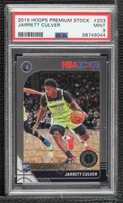 2019-20 Panini NBA Hoops Premium Stock Jarrett Culver #203 PSA 9 MINT 8d2
