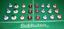 SUBBUTEO - LOTTO LAVORO 24 GIOCATORI LW SQUADRA INGLESE LEGGERI - INGHILTERRA