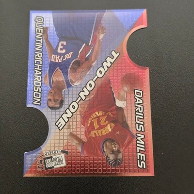 Quentin Richardson Darius Miles 2000 Fleer Prestige Two-On-One TO 1B