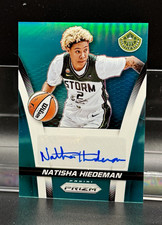 2026 Prizm WNBA Natisha Hiedeman Throwback Auto Teal Prizm /35 07/35