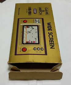Nintendo Game ＆ Watch Chef Boxed Japan
