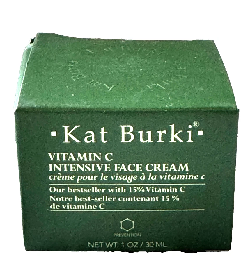 KAT BURKI Vitamin C Intensive Face Cream NEW In Box BRIGHTEN 1oz RV $80 FREESHIP - Image 2 of 4
