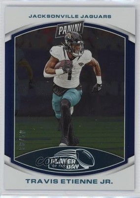 2023 Panini Player of the Day Blue 38/50 Travis Etienne Jr #13 hg6