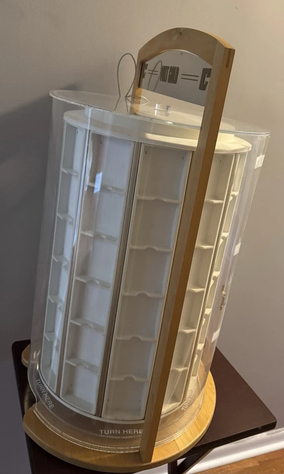 Table Top Rotating Display Case - Image 3 of 4