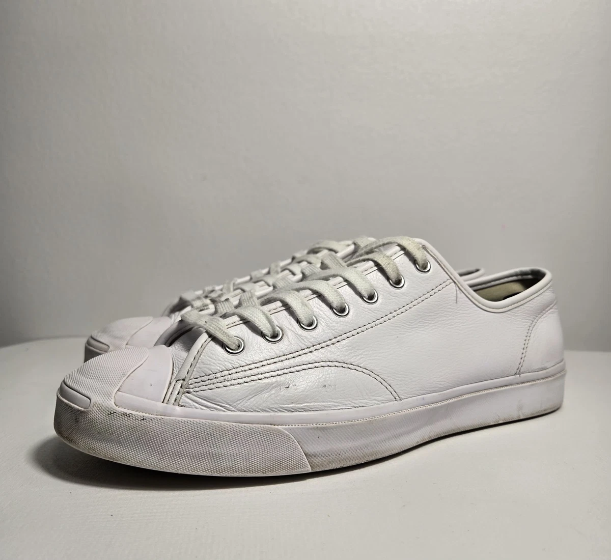 RAR Converse Jack Purcell Low Profile Leather Low Weiß Leder 11,5 164225C