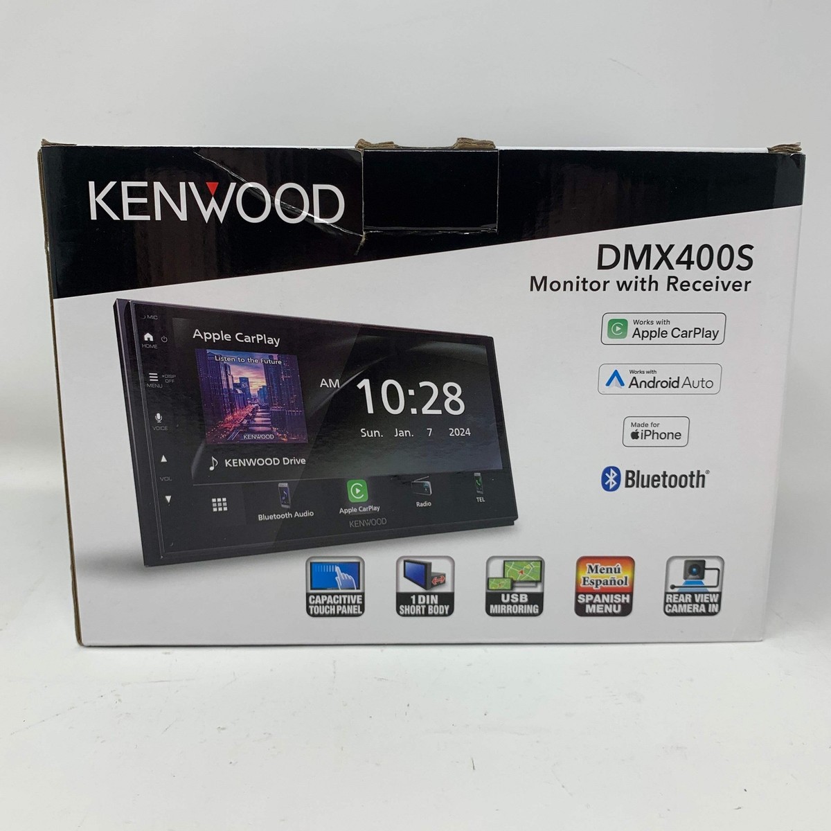 NEW Kenwood DMX400S 2-din 6.8