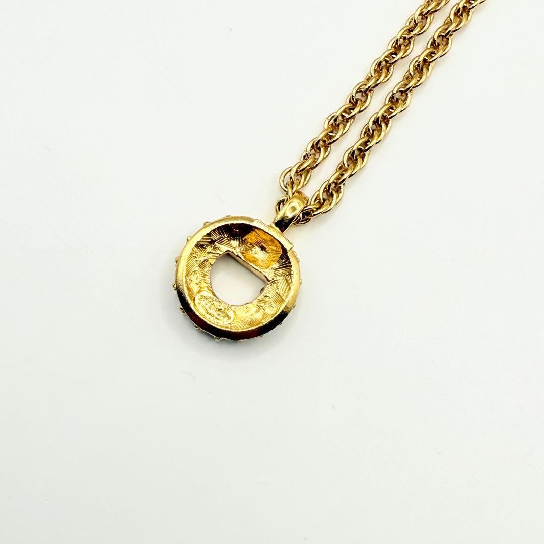 GIVENCHY Givenchy Circle Necklace Light Stone Aut… - image 11