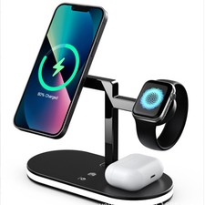 Brand New Charger Stand, 4 In 1 Aluminum Alloy Magnetic Wireless