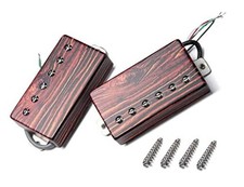 Humbucker Pickups Set, Vintage Tone Alnico 2 Magnets Double Coil P'ups, Neck