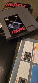 Final Fantasy 100% Complete in Box CIB w Maps Nintendo NES 1990 NICE
