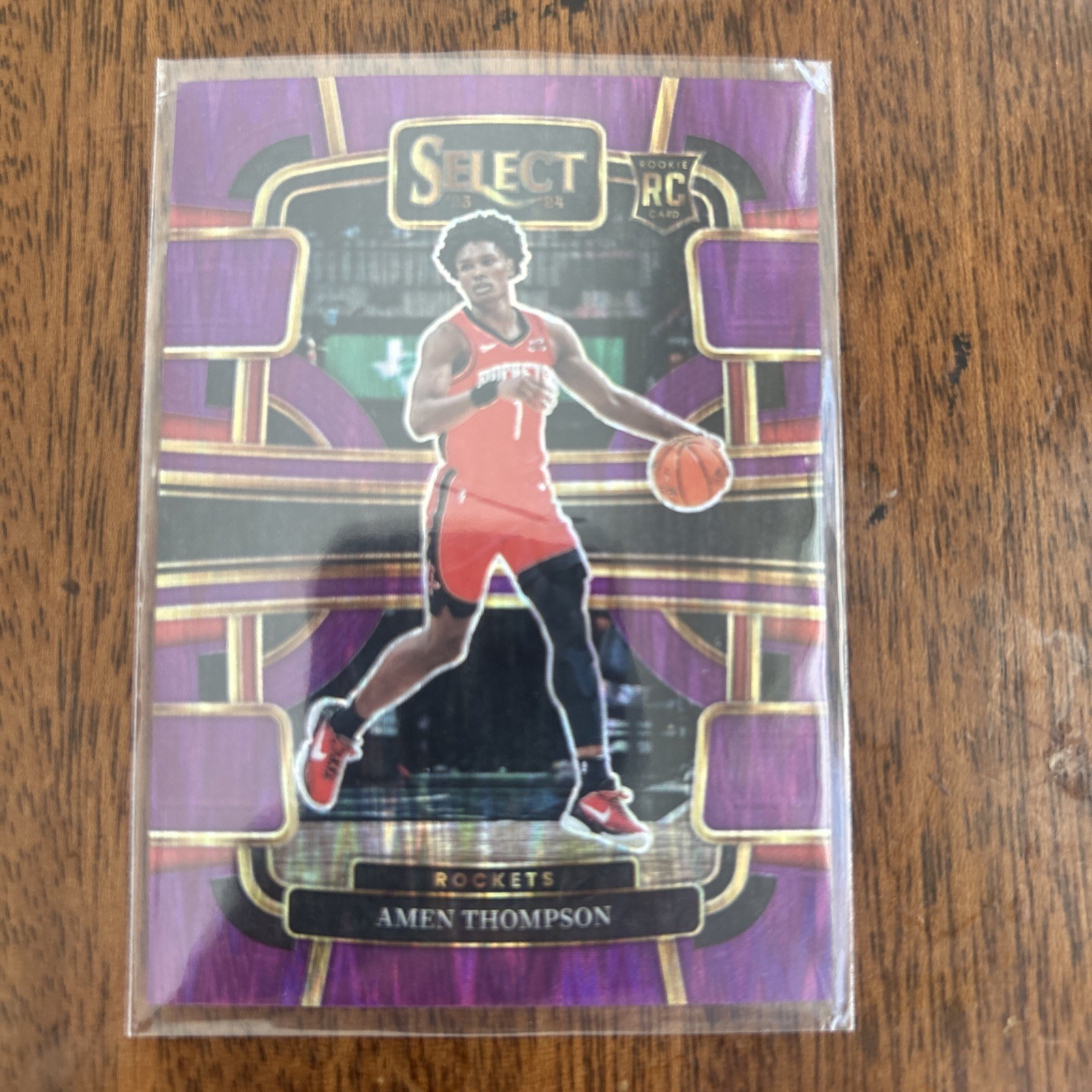 2023-24 Amen Thompson Maroon 92/175 Select Prizm RC #96 Concourse