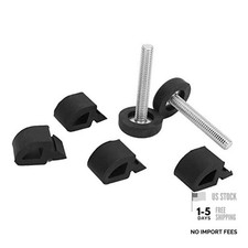 Replacement Black Hood Bumper Set - Stopper Stop Cushion Rubber