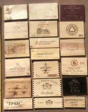 Lovely Wood Wine Box 19 Panel lot Crate ends Cellar Vineyard