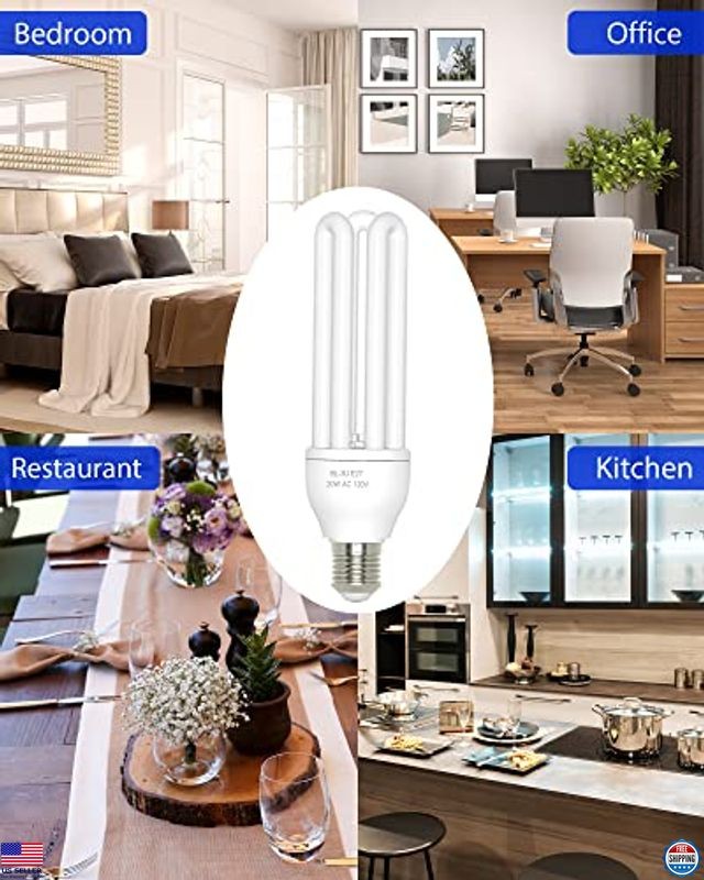 Dichroma 2-Pack 20W Bug Zapper Bulbs - E27 Base, Compatible with Meilen & More