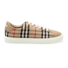 Burberry 24SS ALBRIDGE Check Low-Top Sneakers Archive Beige 8017249 72618702