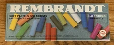Rembrandt Soft Pastels for Artists Half Stick 30 Pieces Holland New Unused