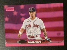 2024 Topps Stadium Club - Pink Foil #9 Jarren Duran Boston Red Sox