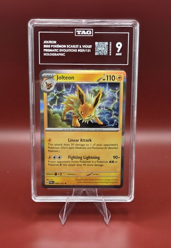 Jolteon graded TAG 10 for sale on eBay