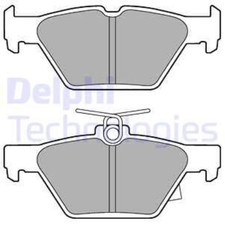 DELPHI Bremsbeläge Bremsbelegsatz hinten für Subaru Levorg Outback
