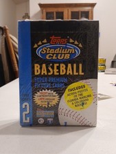 1993 Topps Stadium Club Baseball Box Series 2 Factory Sealed Box