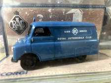 Modellino Bedford CA Van RAC Sign Service Corgi scala 1:43