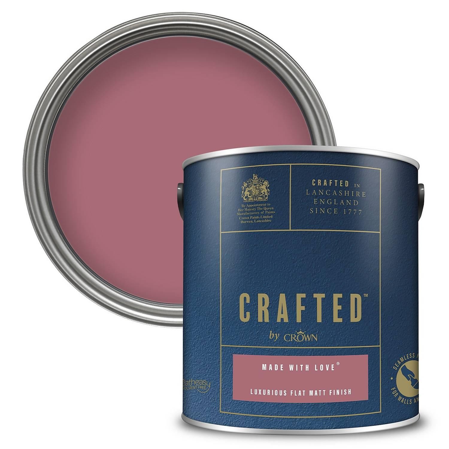 Crown Crafted Flat Matt Made With Love 2.5L - Image 2