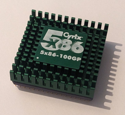 Cyrix 5x86 100-MHz 586 100GP Socket 3 CPU Processor