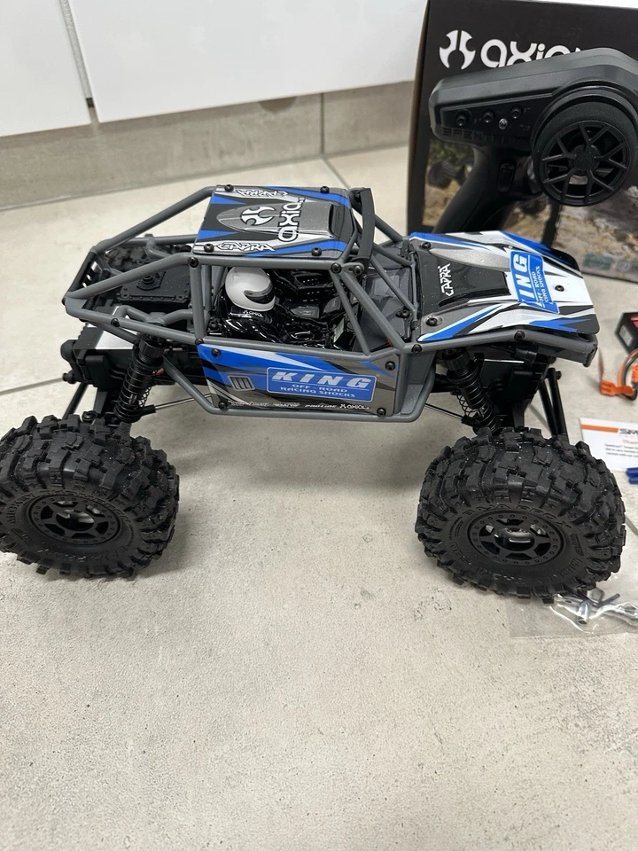 Axial AXI-1750T1 1:18 UTB18 Capra 4WS 4WD Trail Buggy RTR - blau - Bild 2 von 4