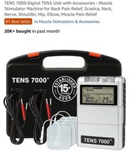Tens Model No. 7000 Edition Digital Tens Unit With Accessories