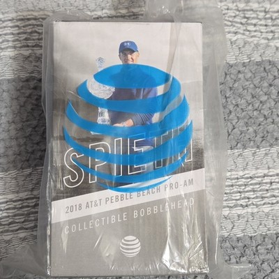 AT&T Jordan Spieth AT&T Pebble Beach Pro-Am Golf Bobblehead White/Blue/Gray