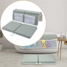 Bath Kneeler and Elbow Rest Pad Baby Bath Kneeler Pad Bathtub Mat Non Slip with