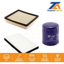 Air Cabin Engine Oil Filters (3 Total) Kit For Chevrolet Impala Pontiac