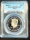 2010 S KENNEDY HALF DOLLAR PCGS PR69DCAM SILVER 754