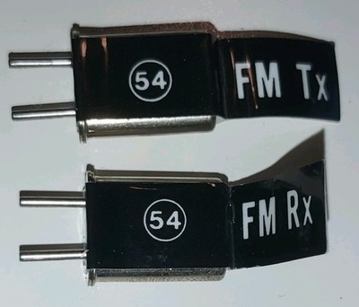 Original Quarzpaar Robbe Futaba 40 Mhz Kanal 54 FM 40.715 Mhz PPM