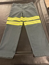 Red Kap Men's Enhanced Visibility Industrial Cargo Pant Blue 36x32