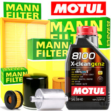 Tagliando + Filtri GPL Fiat 500 Panda 1.2 BENZINA Dal 2011 3LT Olio MOTUL 5W40