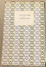 Kathleen Raine / SELECTED POEMS 1st Edition 1952