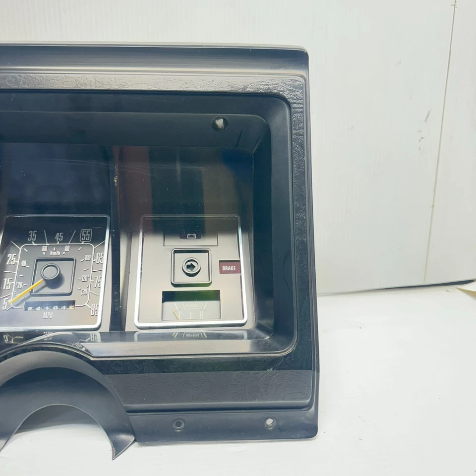 75-91 Ford Econoline E150 E250 E350 Van Dash Gauge Cluster Speedometer Black — 第 4/4 张图片