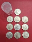 1965-1966 Kennedy Half Dollar Roll 40 % Silver $10 FV Some look ready to grade