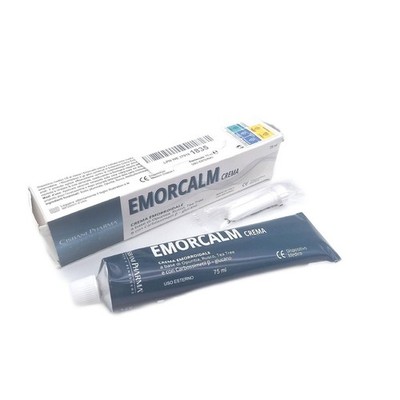 CISBANI PHARMA Emorcalm Hämorrhoidencreme 75 ml auf Basis von Opuntia Tea Tree'',