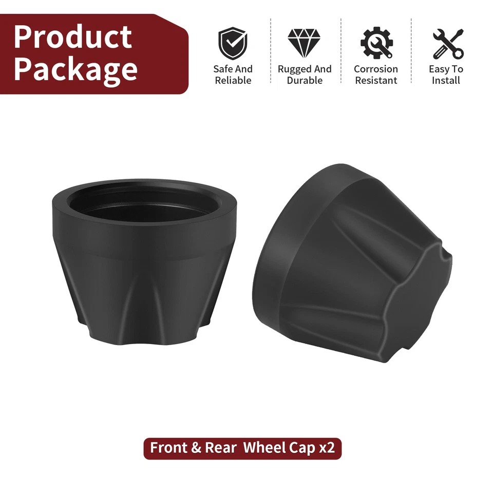 Tapacubos 52H-2512A-00 2 piezas para Yamaha Badger 80 YFM80 1985 1986 1987 1988 Foto 3 de 4