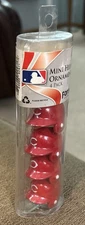 Cincinnati Reds MLB Forever Collectibles Mini Helmet Ornaments 4-Pack NOS
