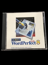 Corel WordPerfect Suite 8 1997 Software Disc